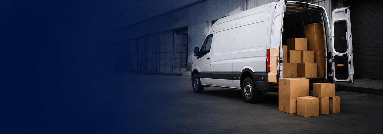 WOW logistics van delivery