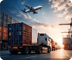 Logistics truck shipment